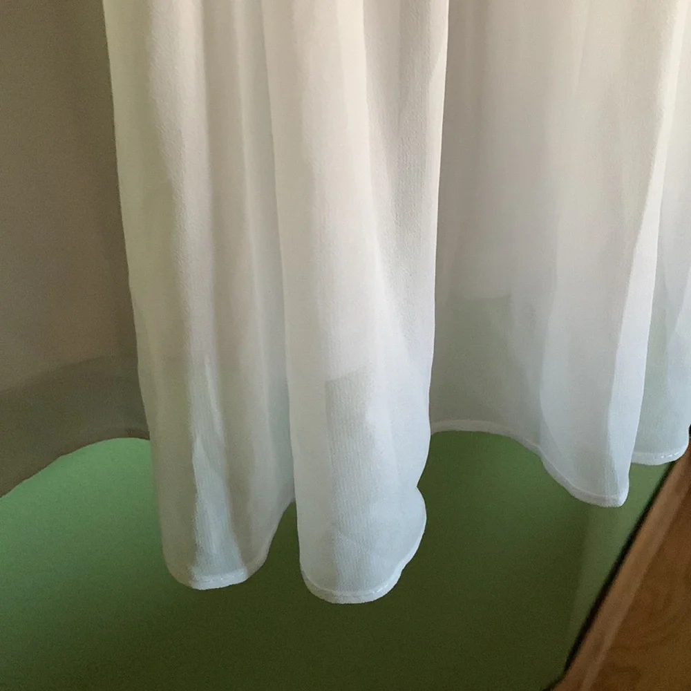 🔵 Lulus White Dress - Picture 7 of 12